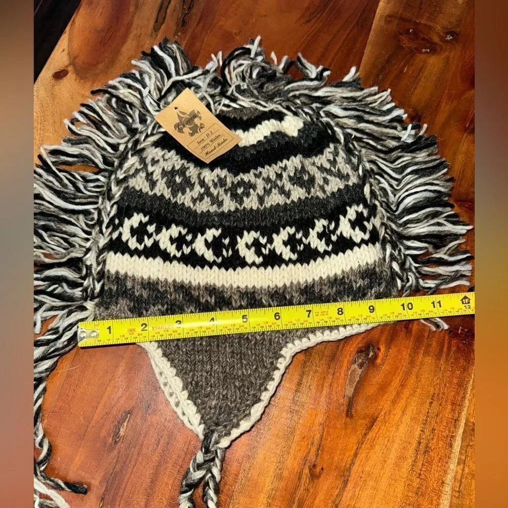 NEW Handcrafted by Nepolis artisisans MohawkBeanie lined Woolen Nepal variety